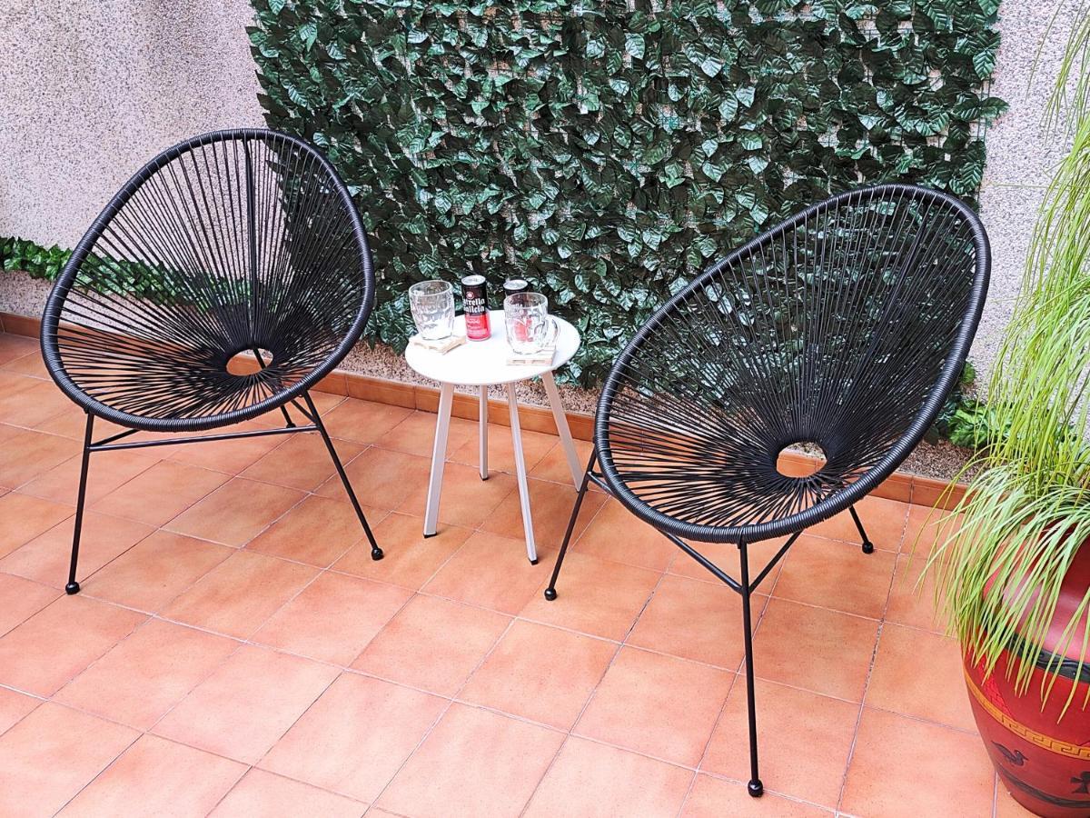Bonito Apto Petfriendly Con Gran Terraza Y Parking Ideal Para Teletrabajar Vigo Kültér fotó